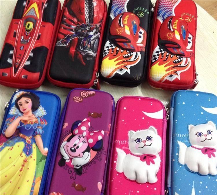 外貿(mào)原單文具盒 3D立體超炫卡通男女童鉛筆盒