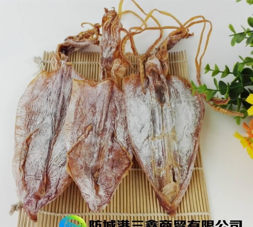 散裝淡曬海鮮魷魚干貨批發(fā)特級北部灣防城港燒烤手撕魷魚干