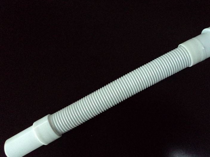 供應(yīng)白色鋼絲伸縮管細(xì)廠家直銷