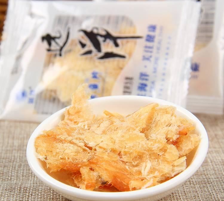 遠(yuǎn)洋烤魚片 10g50袋大連特產(chǎn)水產(chǎn)零食批發(fā)零售廠家一手貨源