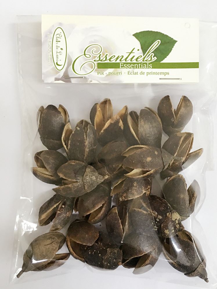 批發(fā)天然干花材料玫瑰殼棉花殼十字果刺猬果