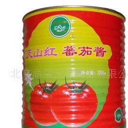 供應(yīng)批發(fā)天山紅調(diào)味品系列大桶3kg裝番茄醬