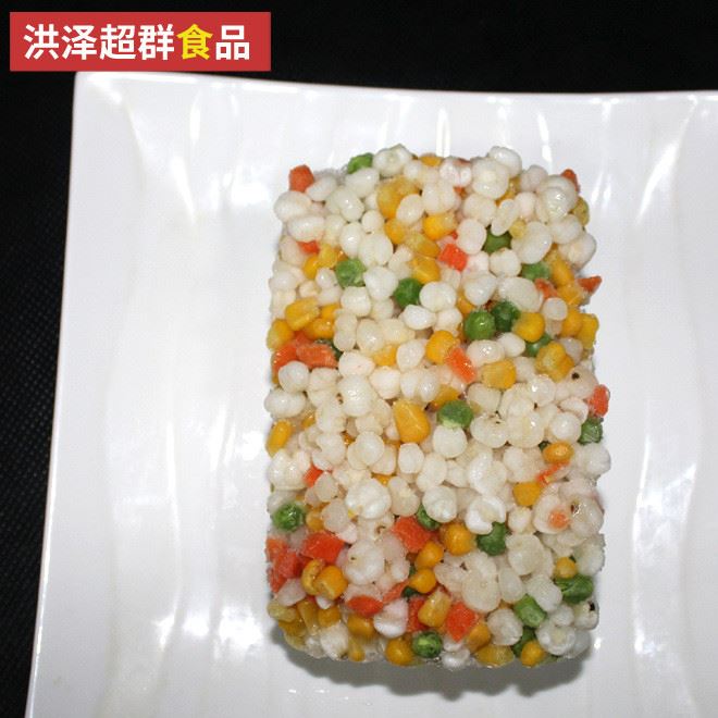 福滿堂 蔬菜拼盤水果甜玉米青豆胡蘿卜雪芽丁速凍雜菜