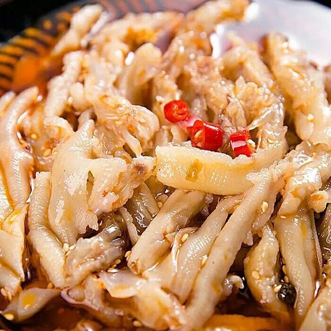 花間涼拌無骨鴨腳 四川麻辣休閑零食小吃特產(chǎn)批發(fā)代發(fā)加工250g/袋