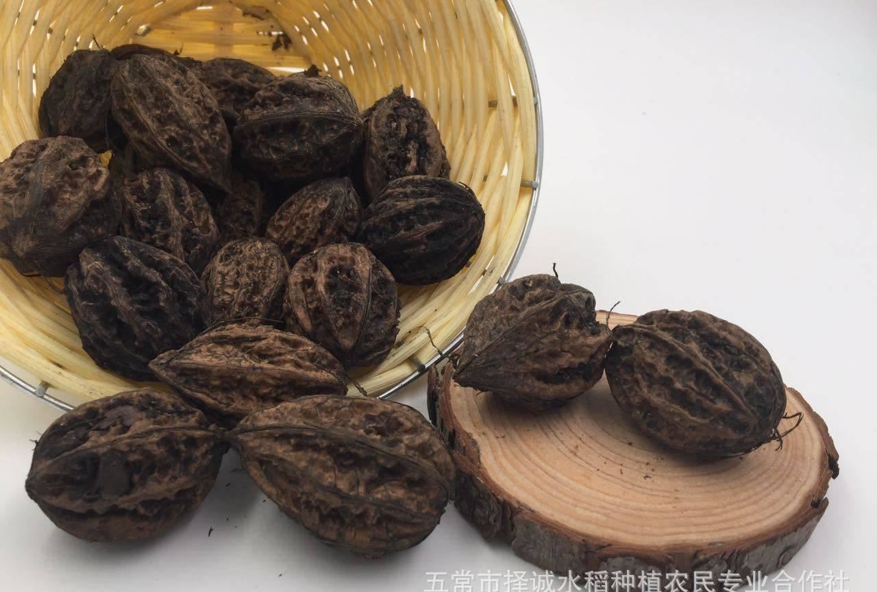 2016新貨東北秋子野生山核桃 厚皮核桃 秋子核桃一包5斤  5斤包郵