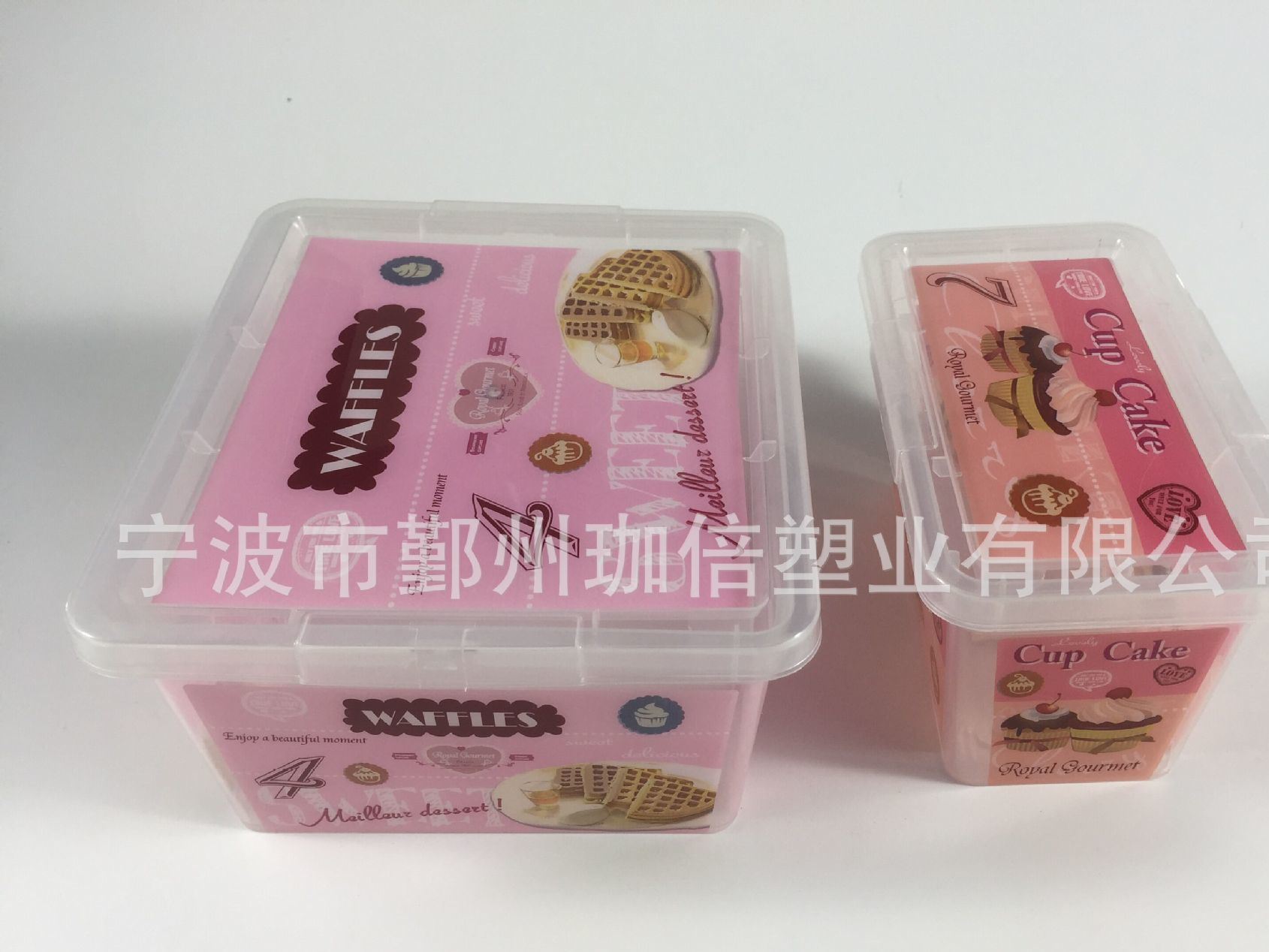 新品 塑料PP貼膜蛋糕盒 一次性蛋糕打包盒 小號(hào)