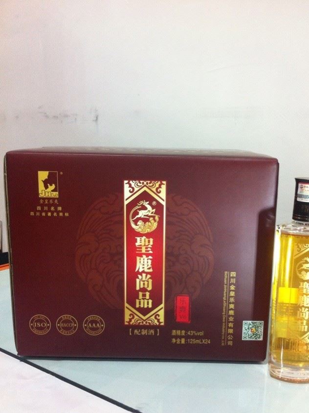 厂家直销 聖鹿尚品 乐爽V6系列125ml 配制酒