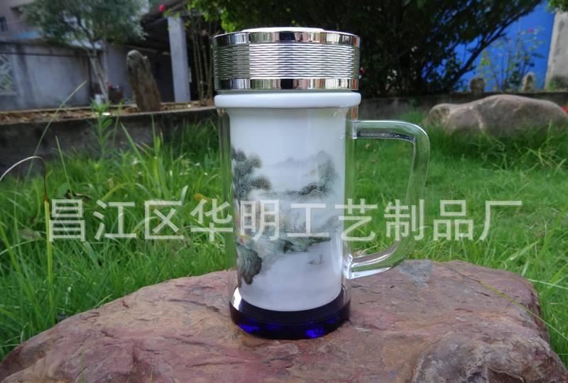 景德鎮(zhèn)陶瓷保溫杯茶杯會(huì)議禮品贈(zèng)品公司福利印logo