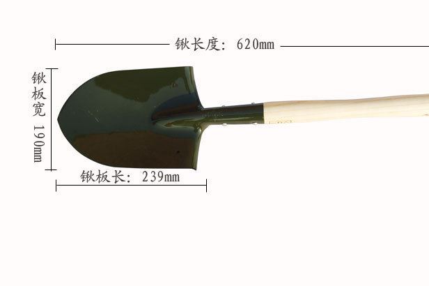 昌林108B錳鋼戶外多功能工兵鏟軍鍬釣魚野營鏟兵工鏟子車載鐵鍬