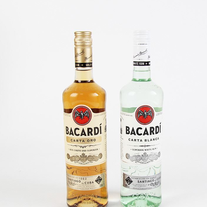 洋酒Bacardi 百加得白朗姆酒 750ml 百加得朗姆酒 雞尾酒