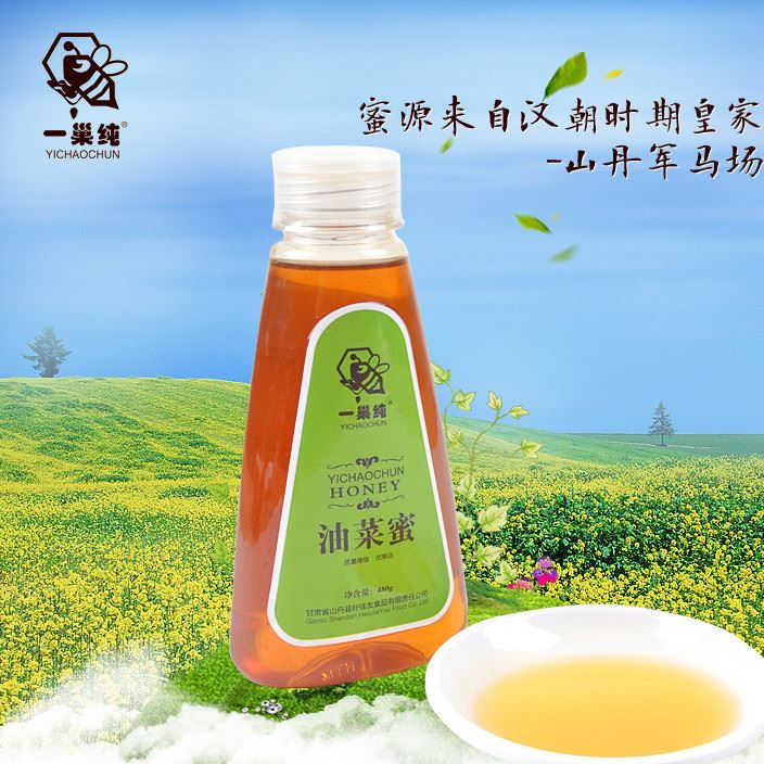 好佳友一巢 油菜蜜480g/瓶 農(nóng)家自產(chǎn)蜂蜜 原蜜 