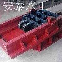 啟閉機閘門手動側搖式啟閉機鑄鐵閘門鋼制閘門渠道一體式鑲銅閘門