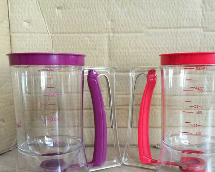 面糊分配器 手動均分液器 漏斗液體分裝工具 制作紙杯蛋糕蛋撻用