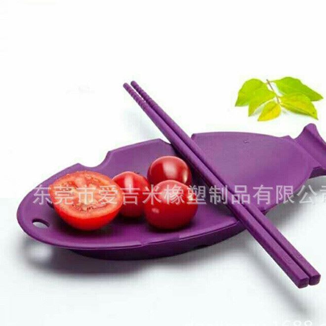 食品級硅膠勺子墊 筷子墊 湯勺墊 湯匙墊耐高溫廠家批發